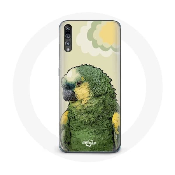 Cover til Samsung Galaxy P20 Pro Amazon Grønne Papegøjer
