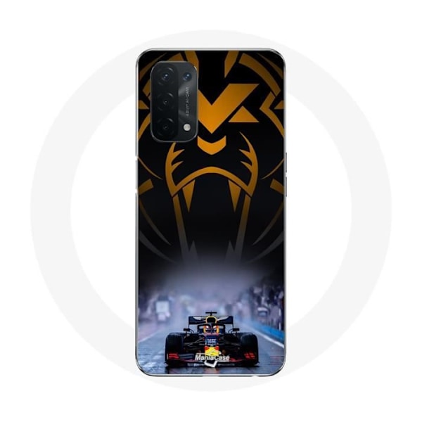 Coque - Maniacase - Oppo A74 5G - Formel 1 Sebastian Vettel - Svart - Mjuk svart