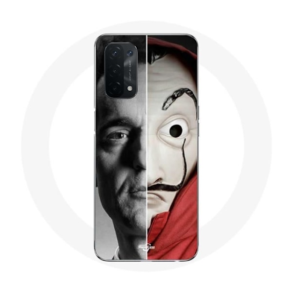 Coque för Oppo A54 5G La casa de papel Berlin Masque Split