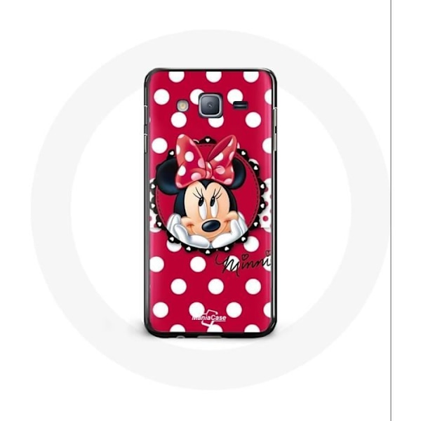 Coque för Samsung Galaxy J7 Minnie Mouse Tecknad Röd