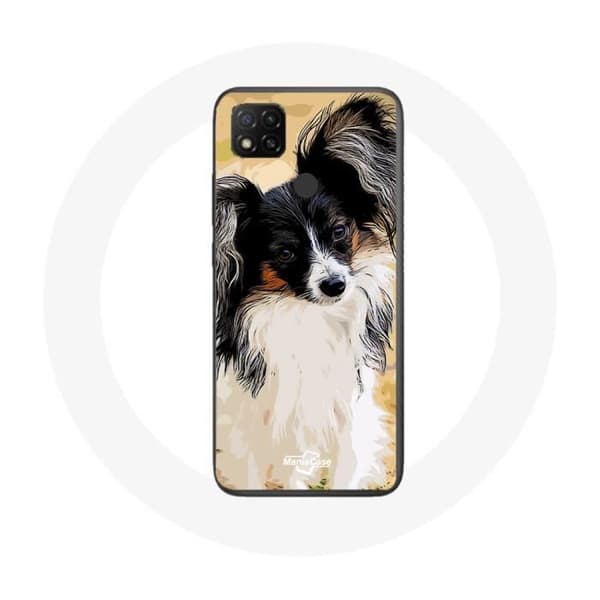 Xiaomi Redmi 9C Suojakotelo Kääpiöspanieli Papillon Koirarotu