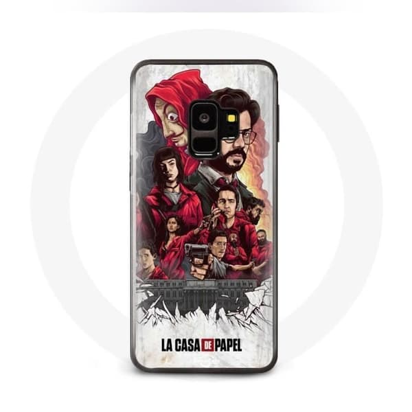 Coque Samsung Galaxy S9 La Casa De Papel affischkonst