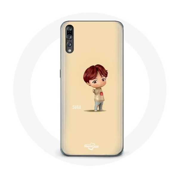 Coque pour Huawei P20 BTS TinyTAN Animaatio Suga