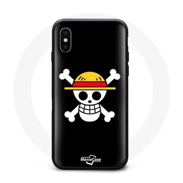 iPhone XS Max Cover Luffy One Piece Flag