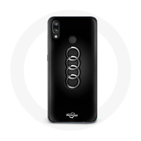 Coque - Audi - P20 Lite - Sort - Blød - Beskyttelse Svart