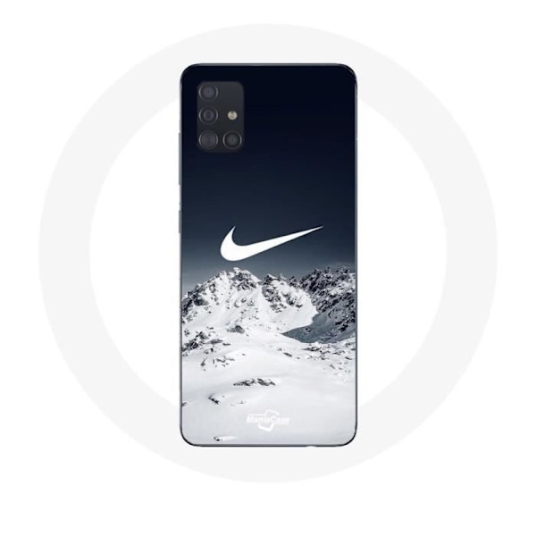 Coque för Samsung Galaxy A51 5G Nike-logotyp Snö Vinter