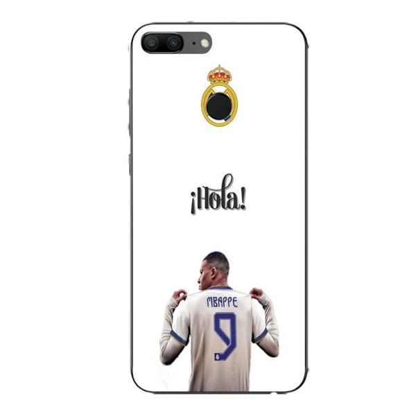 Coque Maniacase för Huawei Honor 9 Lite Kylian Mbappe Real Madrid 9 Hola