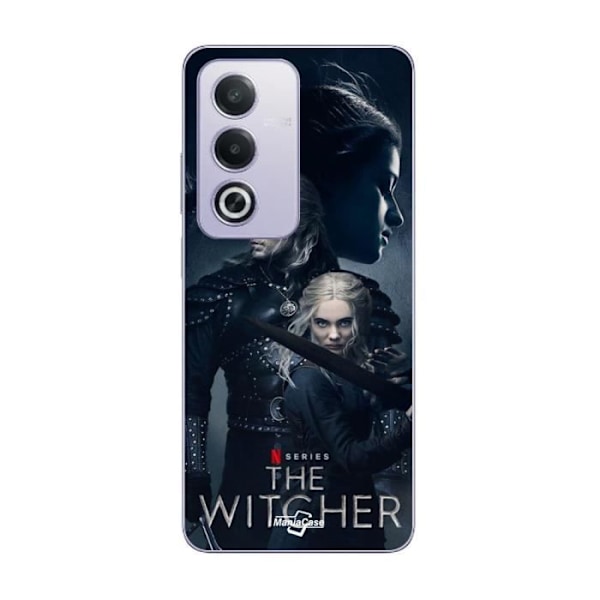 Coque Oppo A80 The Witcher Geralt Yennefer Ciri Svärd Maniacase