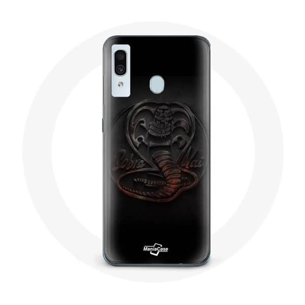 Coque för Samsung Galaxy A30 Cobra Kai Serien Logotyp Affisch