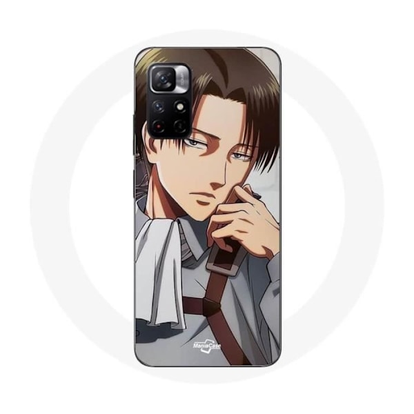 Coque Redmi Note 11 5G Attack on Titan Levi Ackerman Manga