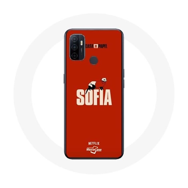 Coque Oppo A53 La casa de papel Sofia Art