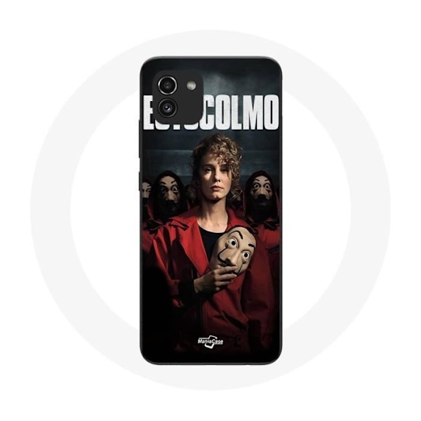 Skydd för Samsung Galaxy A03 La casa de papel Estocolmo