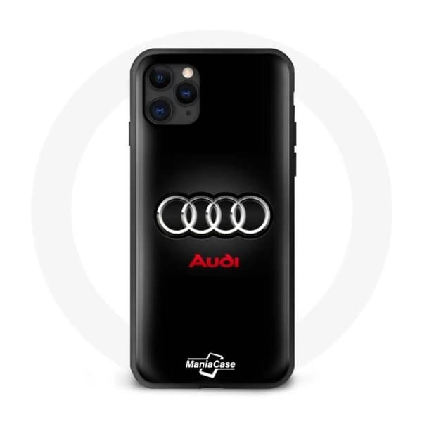 Coque - Audi - Iphone 13 Pro Max - Svart - Mjuk - Stöttekydd