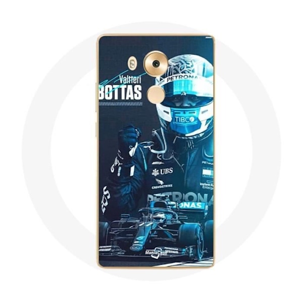 Coque för Huawei Mate 8 Formel 1 Valtteri Bottas F1-förare Svart