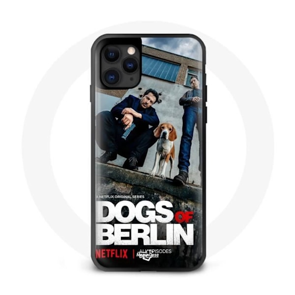 Coque - Dogs of Berlin - Iphone 12 Pro Max - Silikon - Mjuk - Ultimat skydd Svart