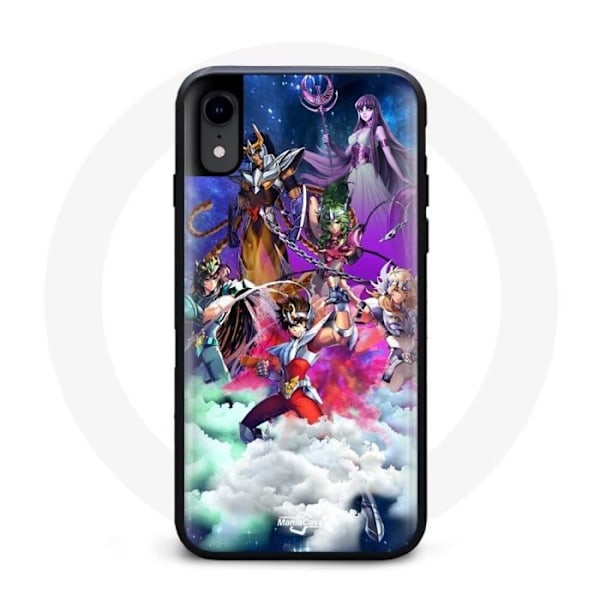 Coque för Iphone XR De gyllene riddarna Zodiaken Anime Kult Saint Seiya Anime