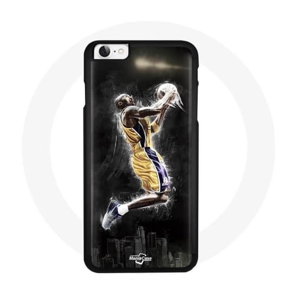 iPhone 5 Cover - Maniacase - Kobe Bryant - Blød - Sort - Sport