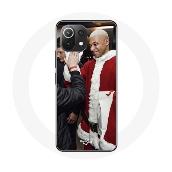 Coque för Xiaomi Mi 11 Lite Mbappé Fotboll God jul