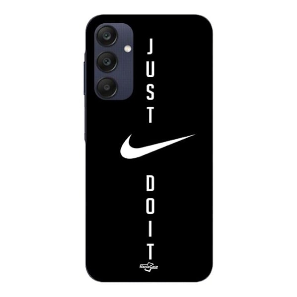 Coque - Nike - Samsung Galaxy A25 - Logotyp Just Do It - Svart - Mjuk Svart