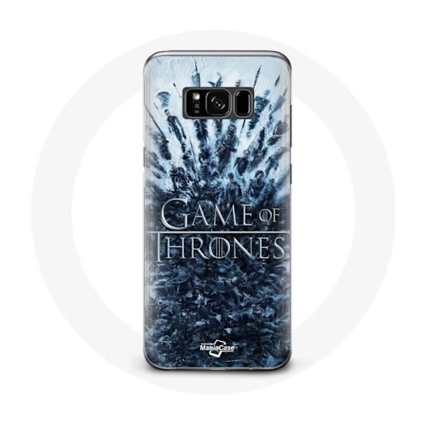 Coque för Samsung Galaxy S8 Plus Game of Thrones säsong 8 Episod 1 Järntronen Karaktärer log