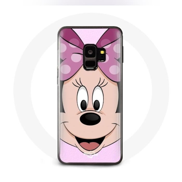 Coque för Samsung Galaxy S9 plus Minnie Mouse Tecknad rosa