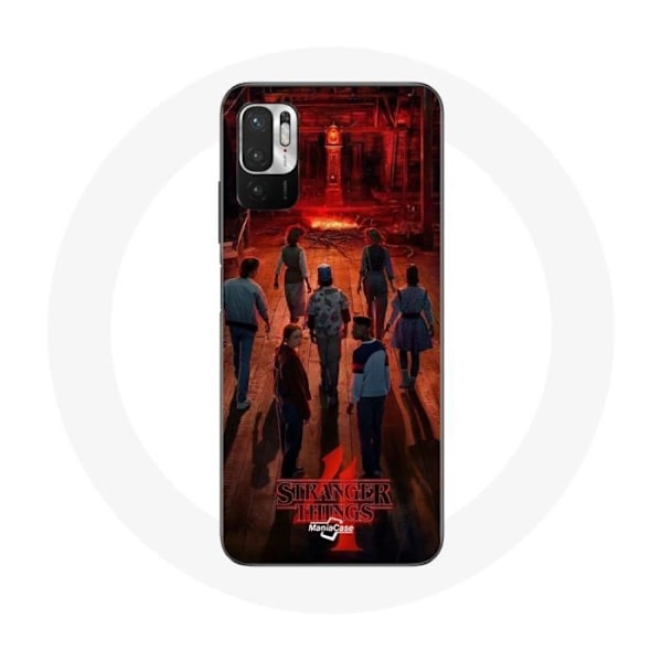 Coque för Xiaomi Redmi Note 10T 5G Stranger Things Affisch Utrustning Fan Art Säsong 4