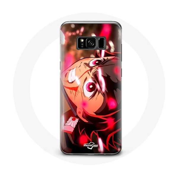 Coque för Samsung Galaxy S8 Plus Tanjiro Demon Slayer Kimetsu no Yaiba i vrede