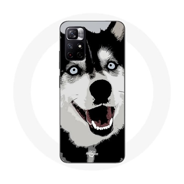 Coque Redmi Note 11 5G Husky från Sibirien Blå Ögon