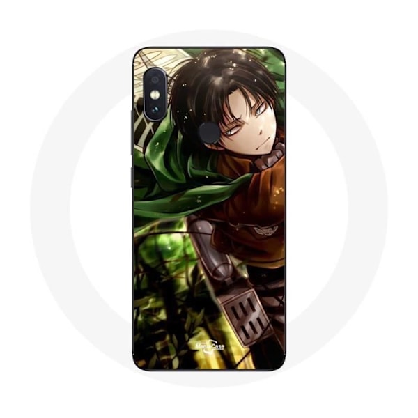 Coque för Xiaomi Redmi Note 5 Pro Attack on Titan Levi Ackerman