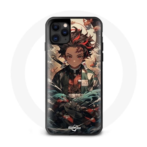 Coque - Maniacase - Iphone 11 Pro - Demon Slayer Tanjiro - Mjuk - Unisex