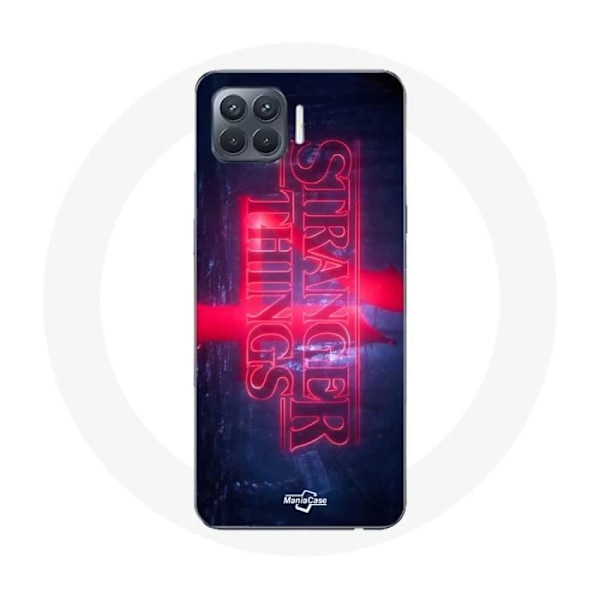 Coque för Oppo A93 Stranger Things Logotyp Transparent Säsong 4 Trailer 2022