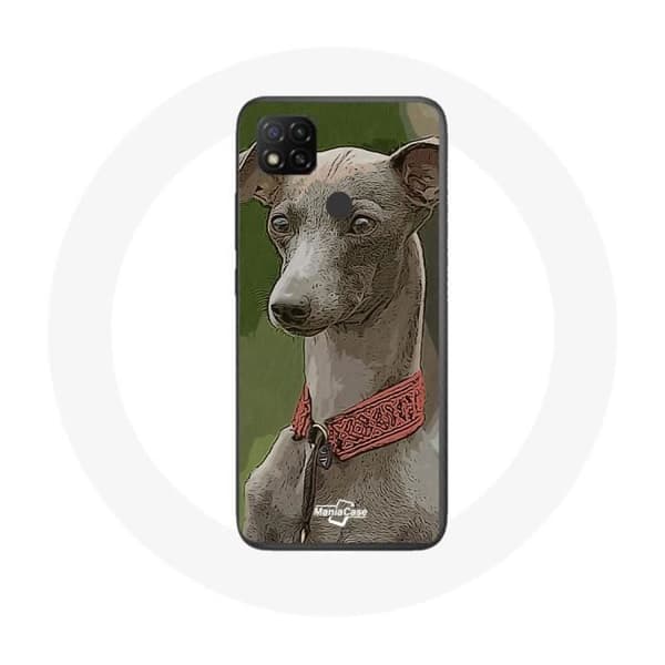 Coque - Xiaomi - Redmi 9C - Pehmeä - Greyhound - Harmaa Grå
