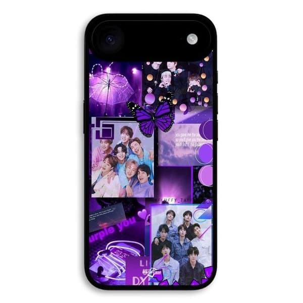 Cover til iPhone 17 Air BTS KONCEPT VIOLET Lila