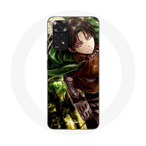 Mobilefodral för Xiaomi Redmi Note 11S Attack on Titan Levi Ackerman