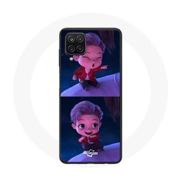 Coque för Samsung Galaxy A12 BTS TinyTAN Animation RM Mic Drop