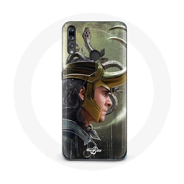 Coque maniacase för Huawei P30 Lite Loki Thor Ragnarok med hörlurar Fanart Säsong 1 Svart