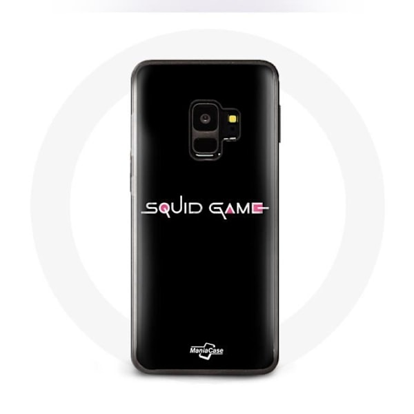 Coque - Samsung - S9 Plus - Mjuk - Svart - Squid Game Logotyp Svart