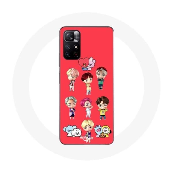 Coque - Xiaomi - Redmi Note 11s 5G - BTS TinyTAN - Mjuk - Syntetisk