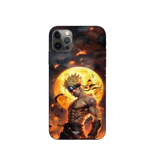 Coque maniacase til iPhone 12 Pro mørk Naruto måne 3D