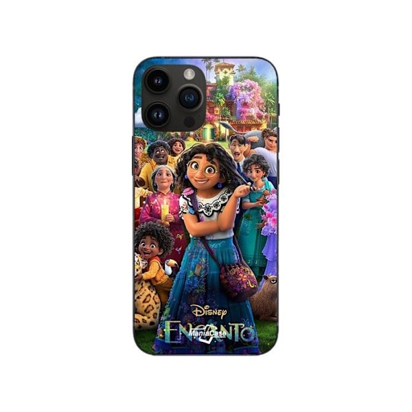 Mobilskal - Disney - Iphone 12 Pro Max - Flexibelt - Silikon - Encanto Familia Madrigal Svart