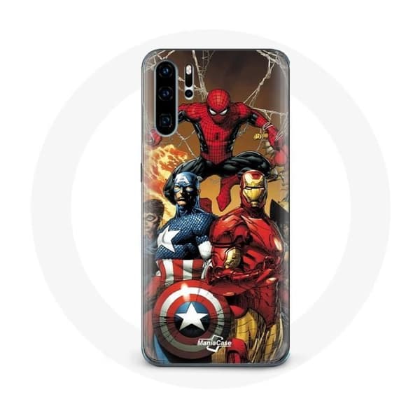 Coque Huawei P30 Avengers invaders Vanhat sotilaat