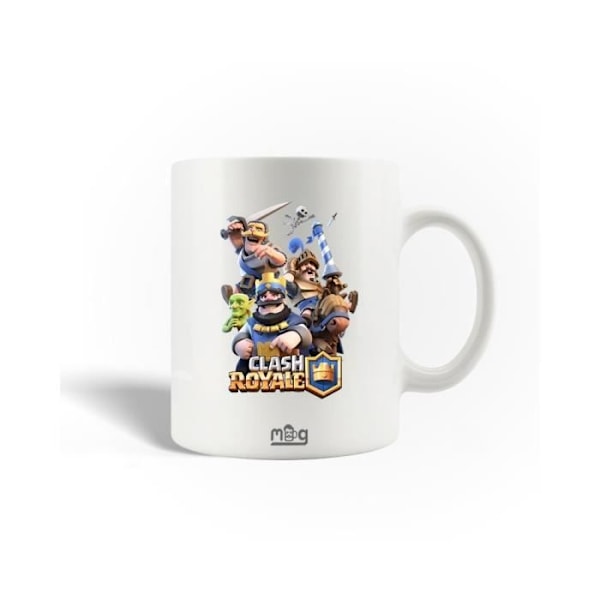 Mugg i keramik Clash Royale videospel