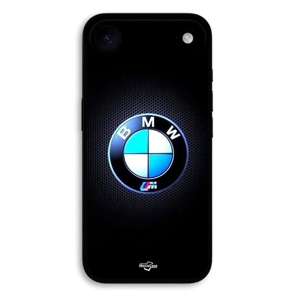 Coque för iPhone 17 Air BMW-logotyp M lysande kolfiber