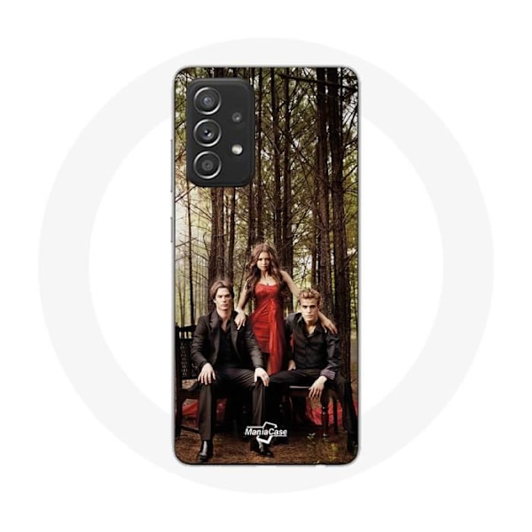 Coque - Maniacase - Samsung Galaxy A33 5G - Svart - Mjuk - Journalen av en vampyr svart