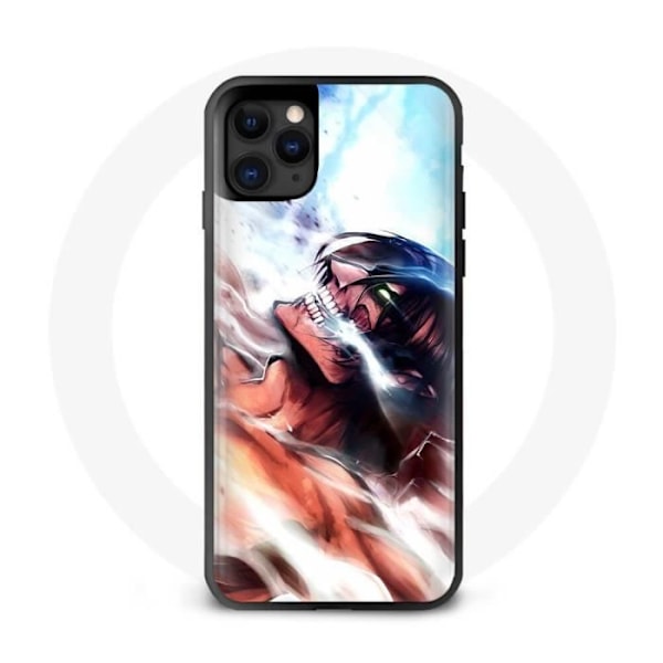 Coque iPhone 11 Pro Eren Yeager Attack on Titan Anime säsong 4 - Maniacase