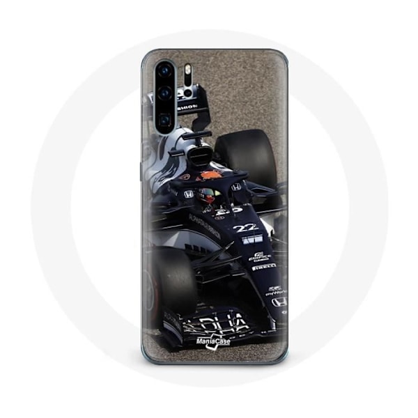 Skyddsfodral för Samsung Galaxy P30 Pro Formule 1 Yuki Tsunoda F1-förare Blå