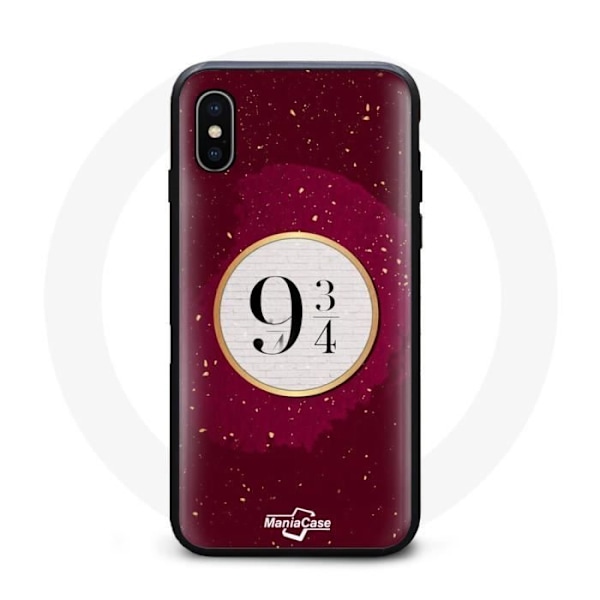 Coque - Harry Potter - Iphone XS Max - Flexibel - Röd - Spår 9 3/4