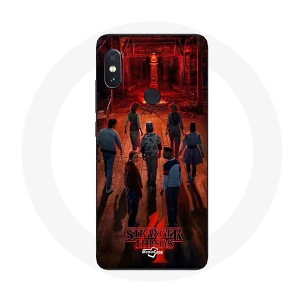 Coque för Xiaomi Redmi Note 5 Pro Stranger Things Affisch Utrustning Fan Art Säsong 4