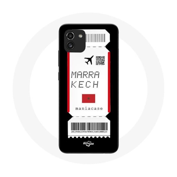 Samsung Galaxy A03 skalväska Flygbiljett Marrakech Marocko