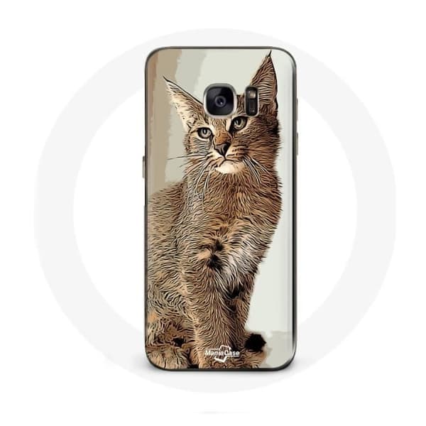 Coque Samsung Galaxy S7 Siamesisk kattraser